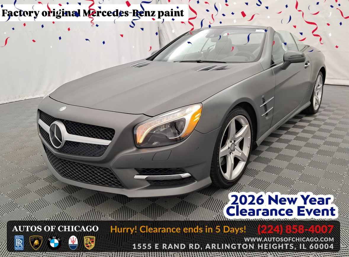 2016 Mercedes-Benz SL-Class SL550
