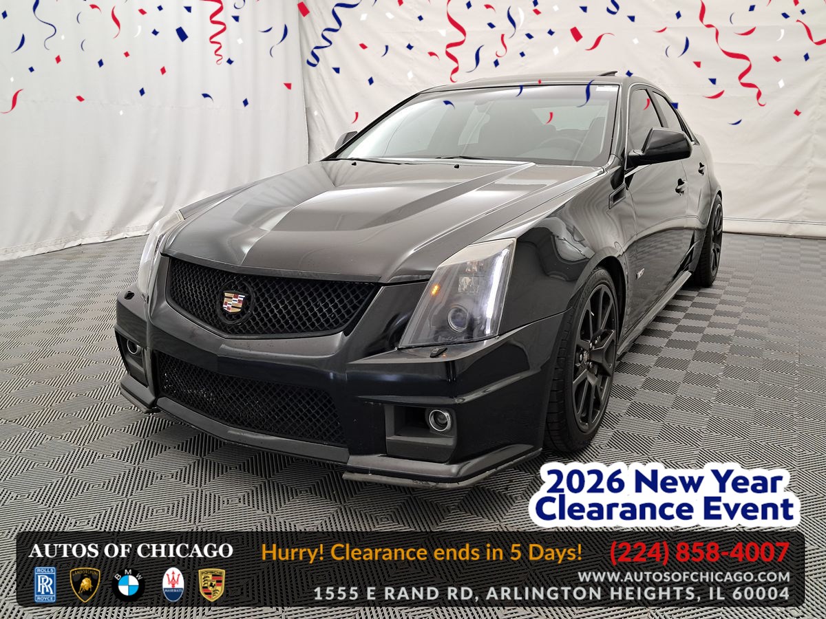 2012 Cadillac CTS-V Sport Sedan V