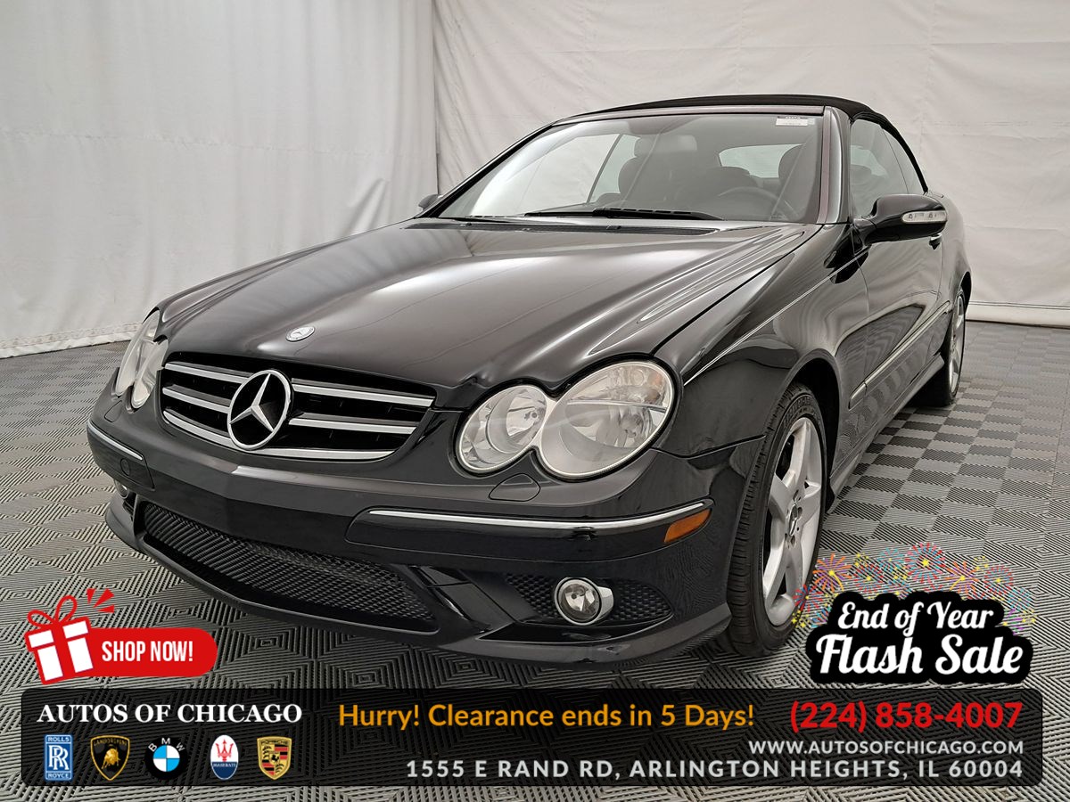 2007 Mercedes-Benz CLK-Class CLK550