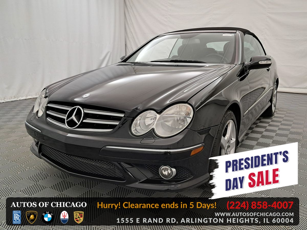 2007 Mercedes-Benz CLK-Class CLK550