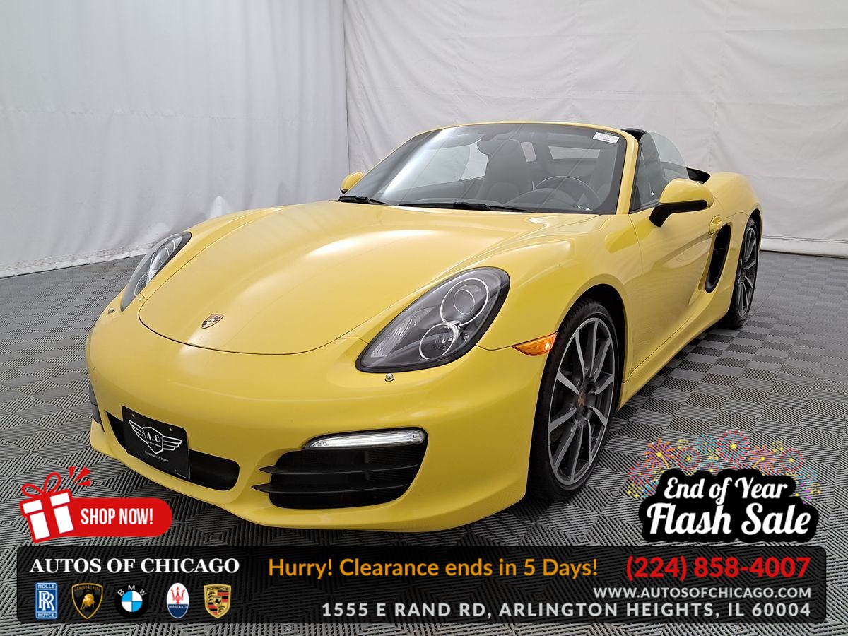 2013 Porsche Boxster S