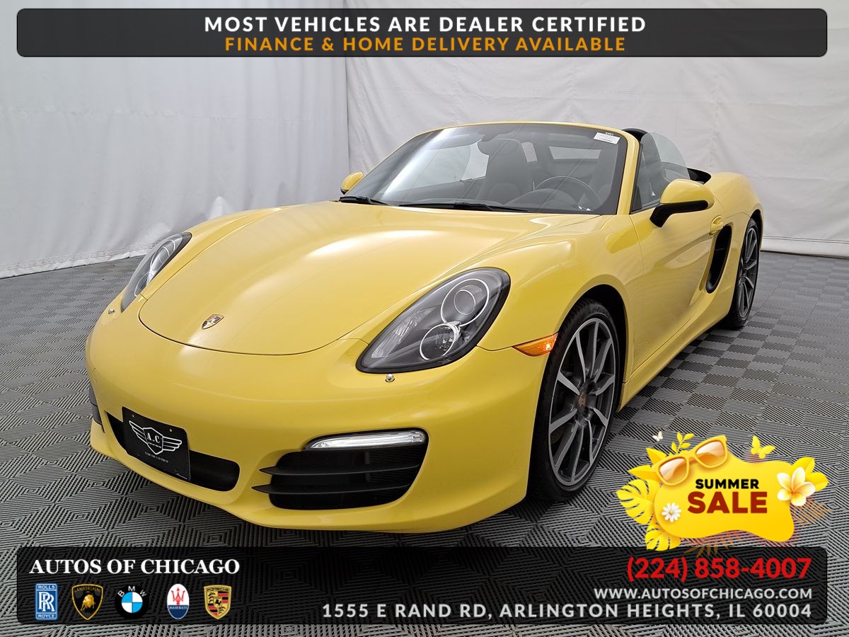 2013 Porsche Boxster S