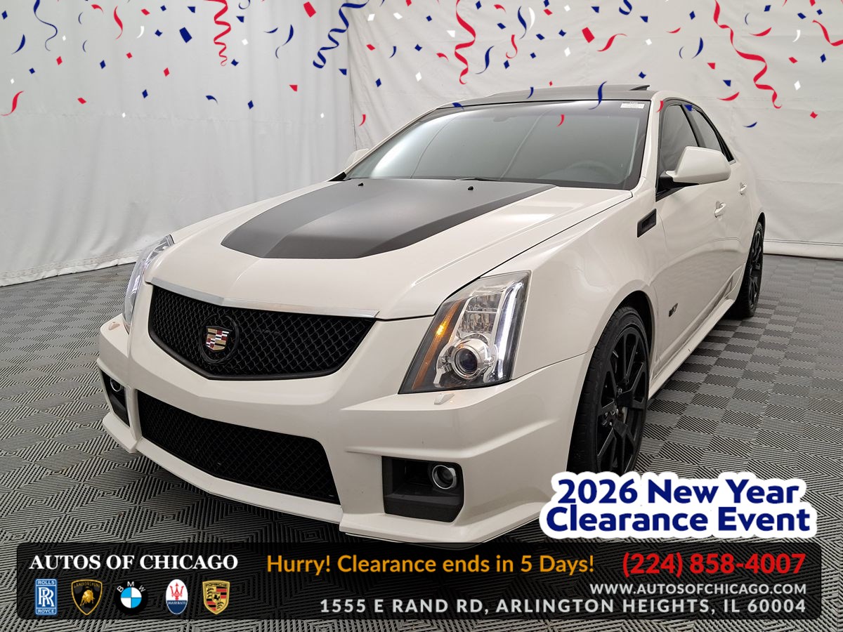 2012 Cadillac CTS-V Sport Sedan V