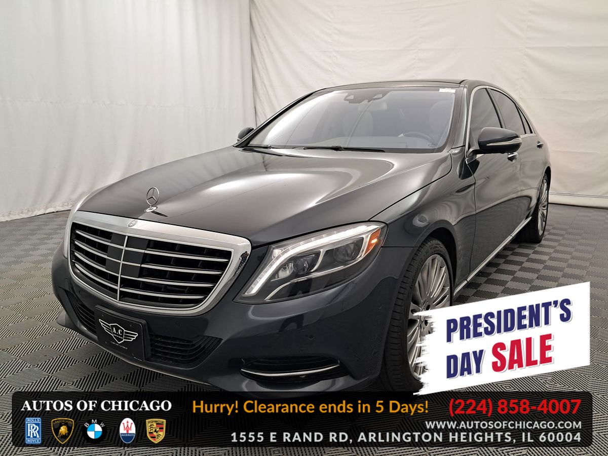 2015 Mercedes-Benz S-Class S550
