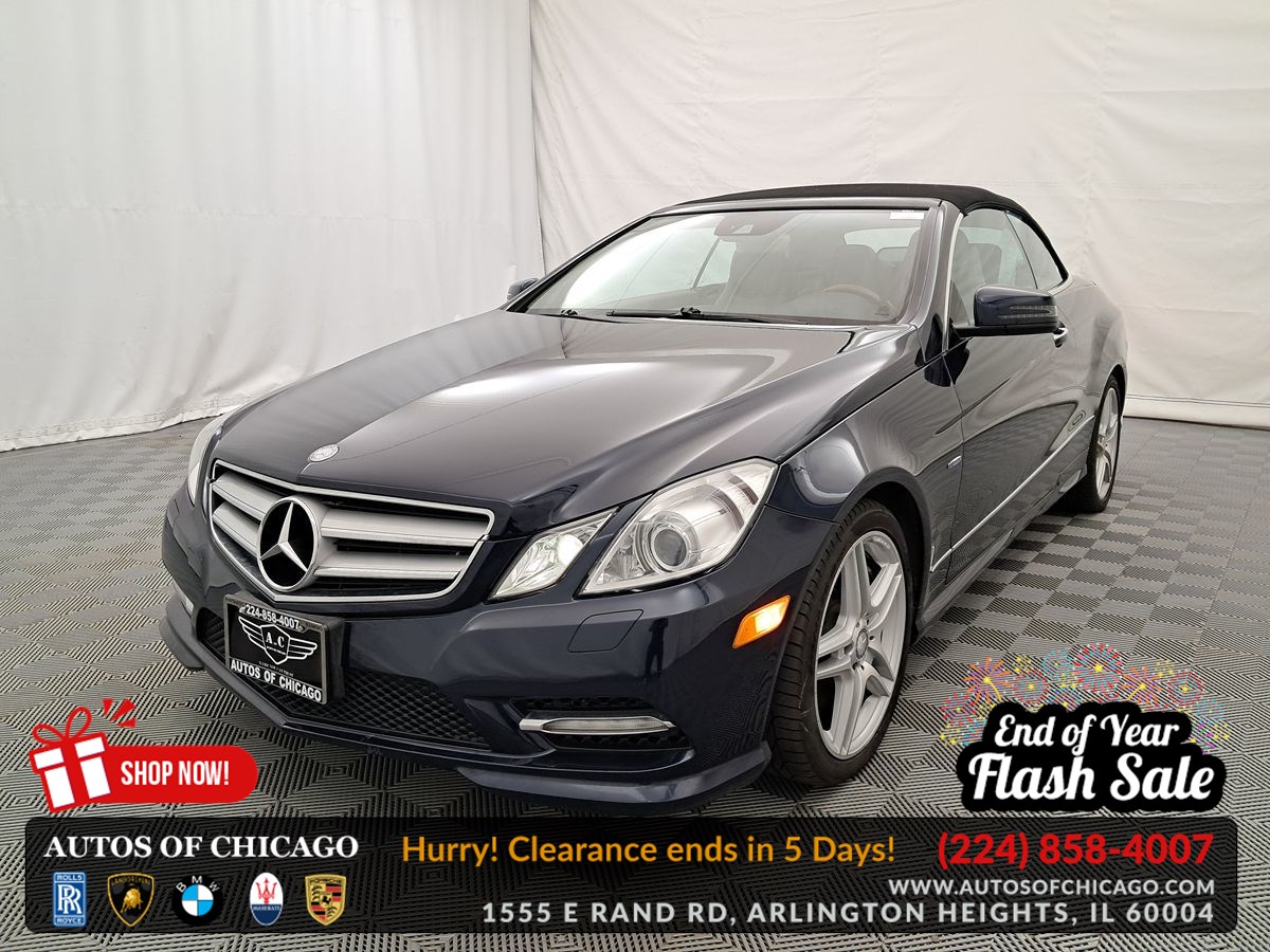 2012 Mercedes-Benz E-Class E550