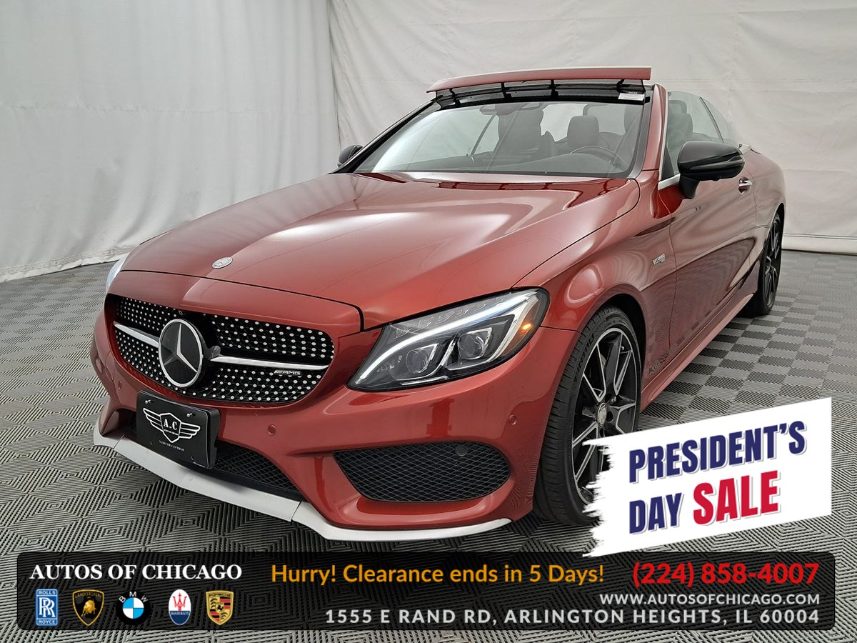 2017 Mercedes-Benz C-Class Cabriolet AMG C43