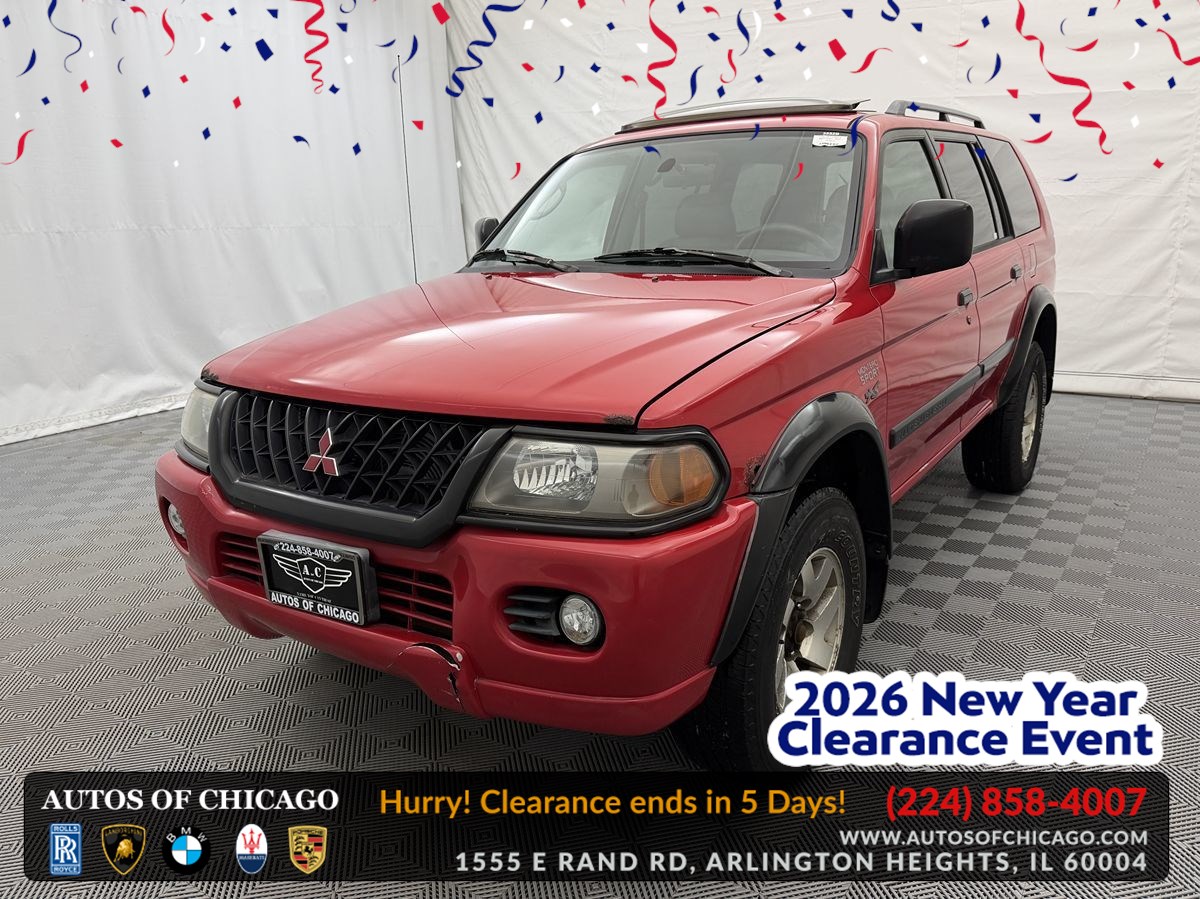 2001 Mitsubishi Montero Sport LTD 4WD