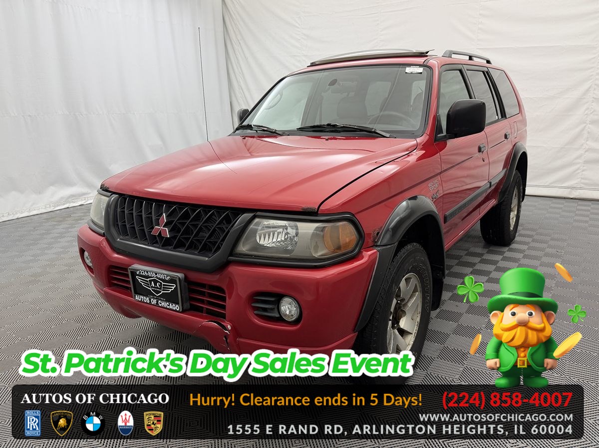 2001 Mitsubishi Montero Sport LTD 4WD