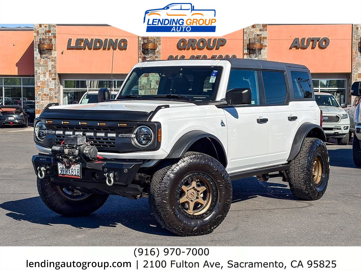 2022 Ford Bronco 4-Door Black Diamond
