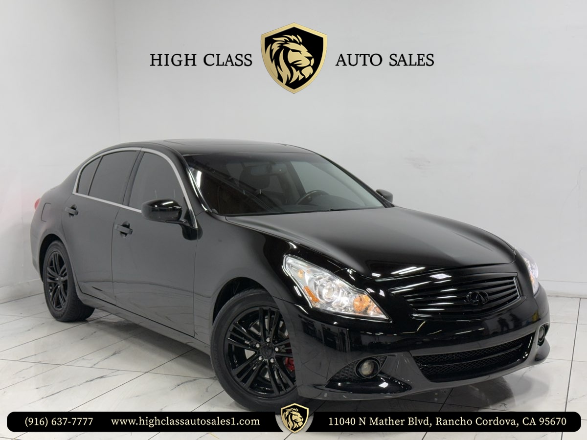 2013 INFINITI G Sedan 37 Journey