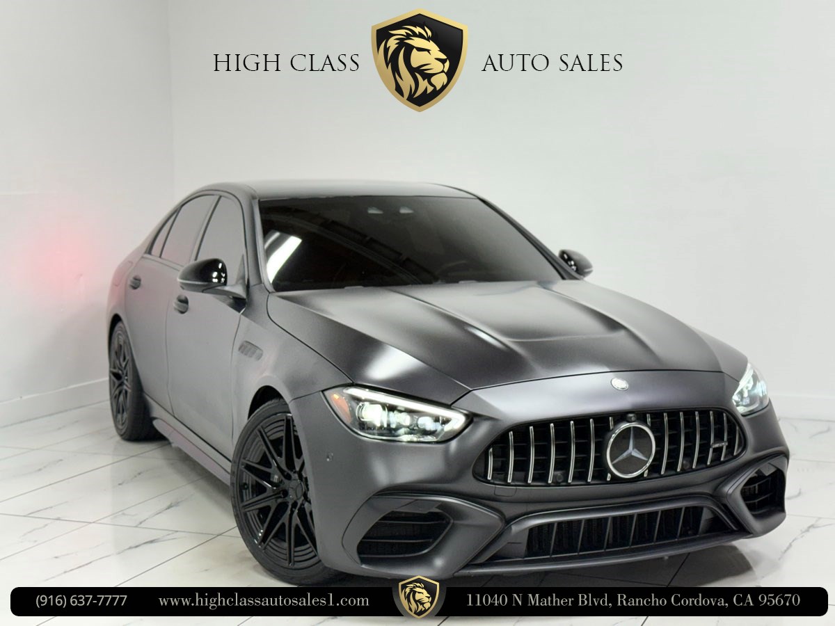 2024 Mercedes-Benz C-Class Sedan AMG C63's photo