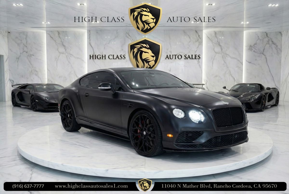 2016 Bentley Continental GT S