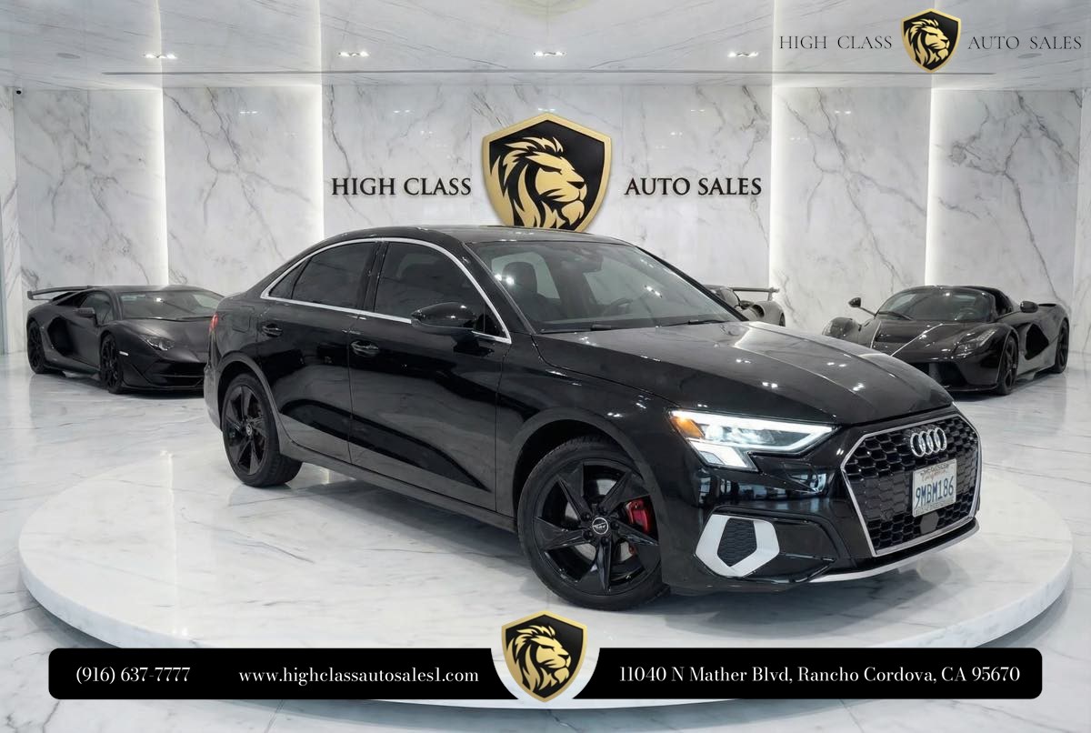 2023 Audi A3 Sedan Premium