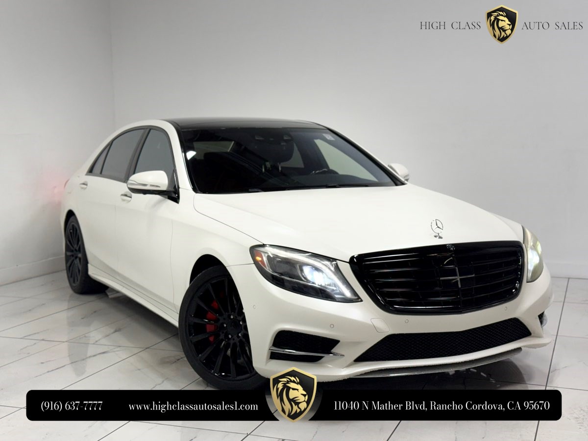 2015 Mercedes-Benz S-Class S550