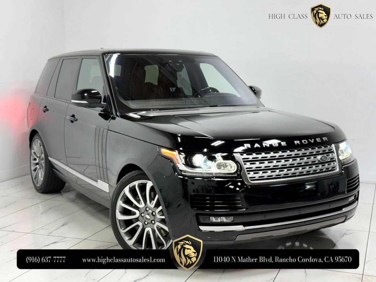 2017 Land Rover Range Rover HSE