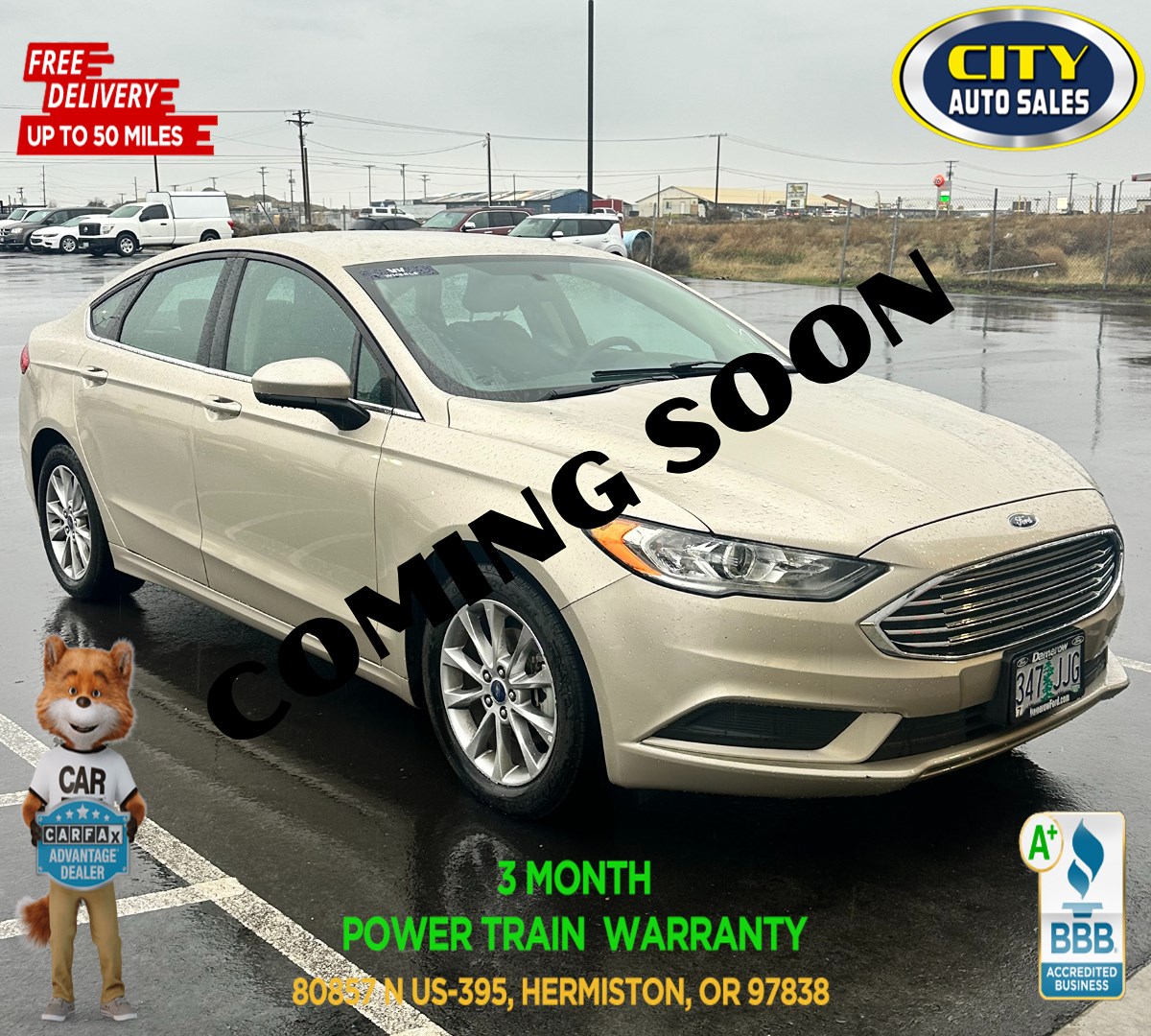 2017 Ford Fusion SE's photo