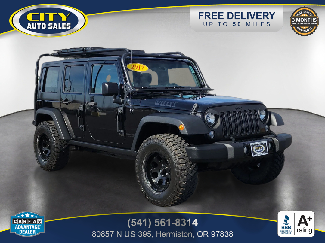 2017 Jeep Wrangler Unlimited Willys Wheeler