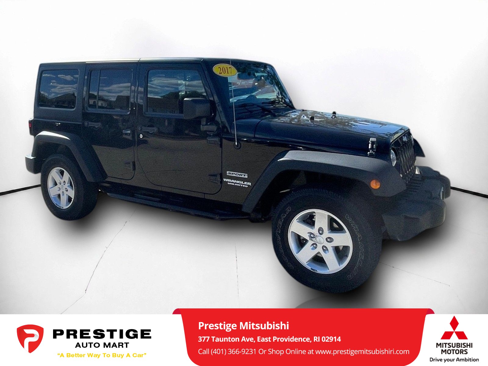 2017 Jeep Wrangler Unlimited Sport S