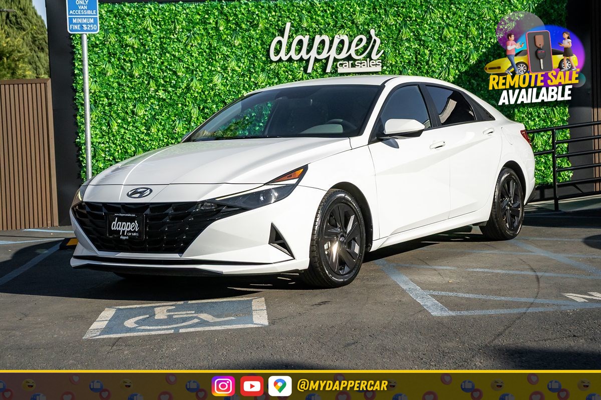 2021 Hyundai Elantra Blue