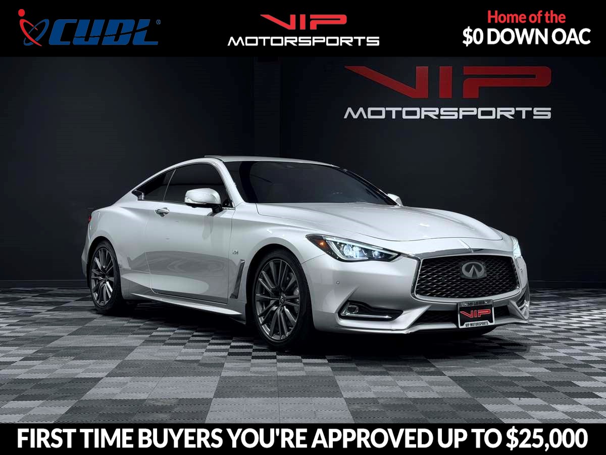 2017 INFINITI Q60 Coupe Sport