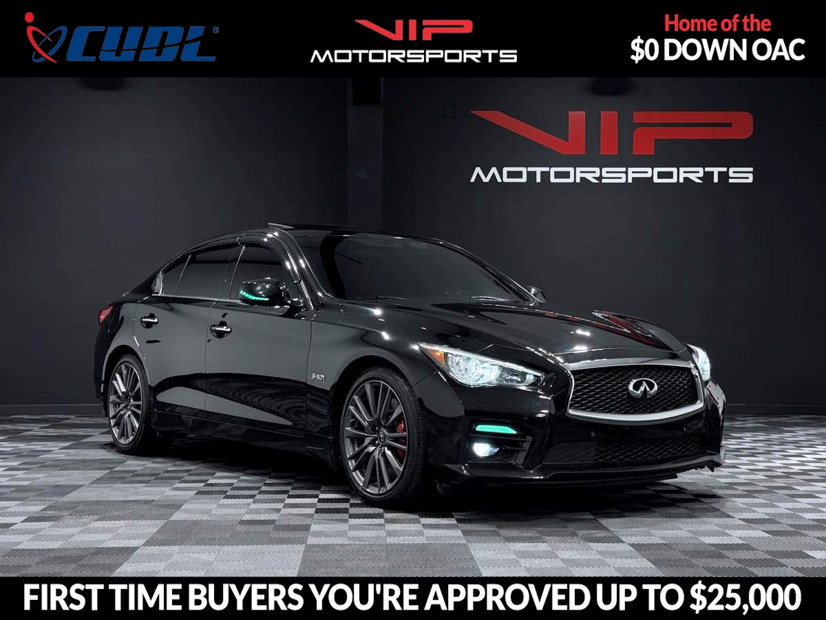 2017 INFINITI Q50 Red Sport