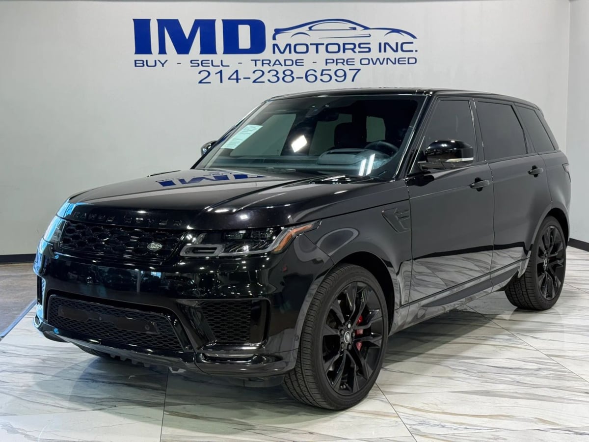 2019 Land Rover Range Rover Sport HST