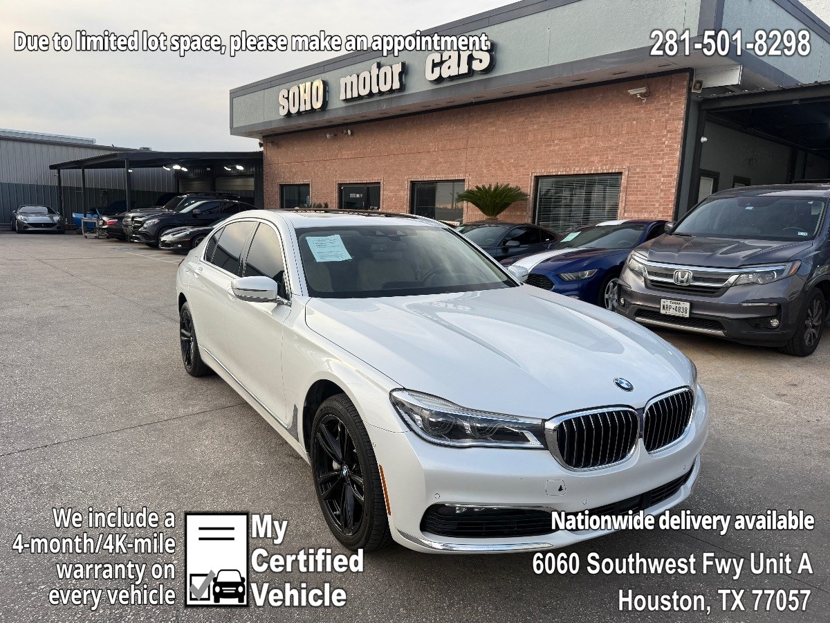 2018 BMW 7 Series 750i