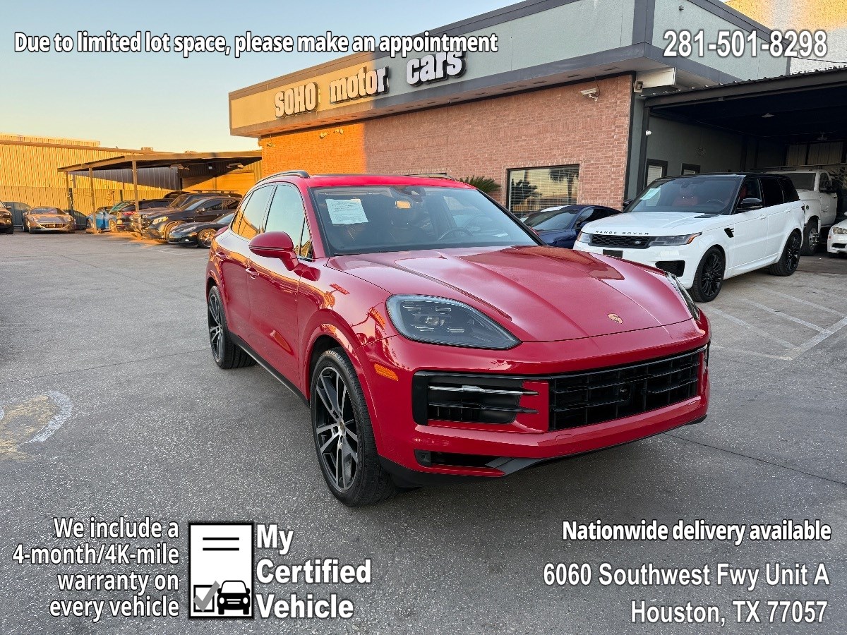 2024 Porsche Cayenne Base