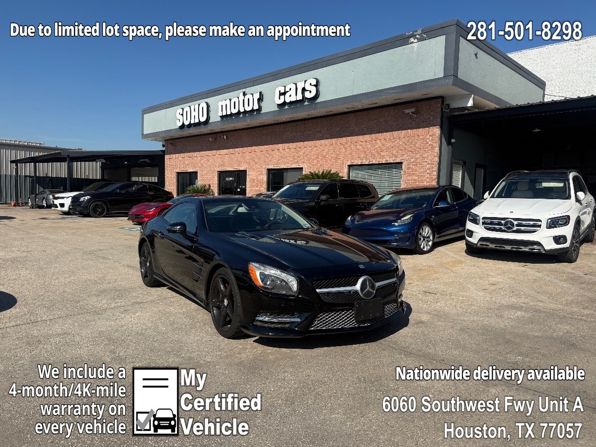 2013 Mercedes-Benz SL-Class SL550