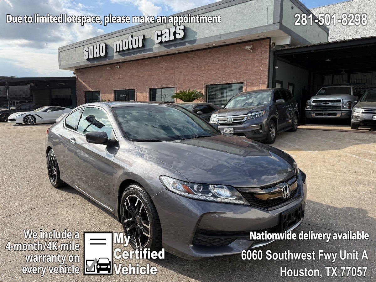 2016 Honda Accord LX-S