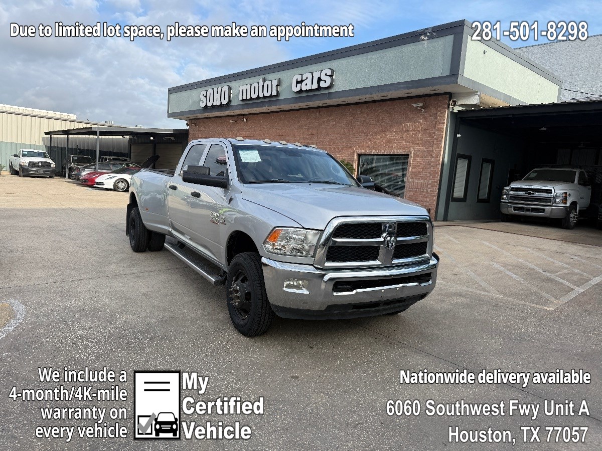 2018 RAM Ram 3500 Pickup Tradesman