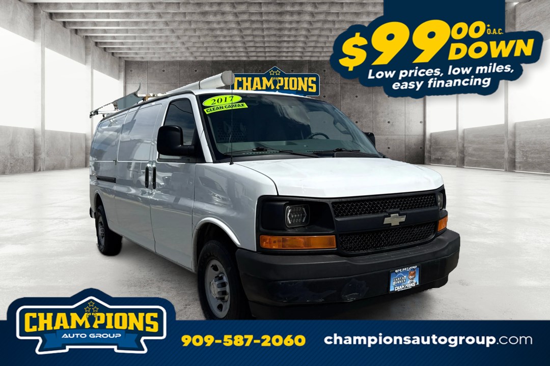 2017 Chevrolet Express Cargo Work Van