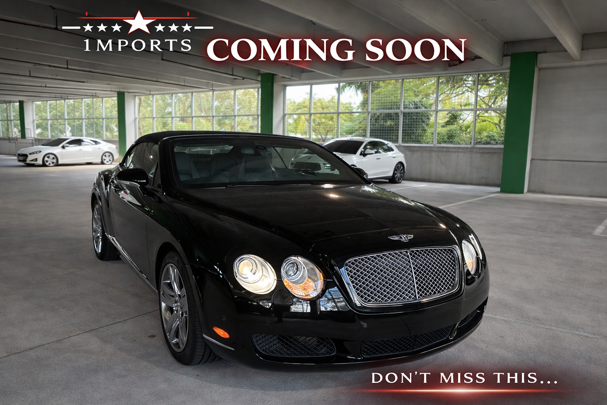 2008 Bentley Continental GTC Base