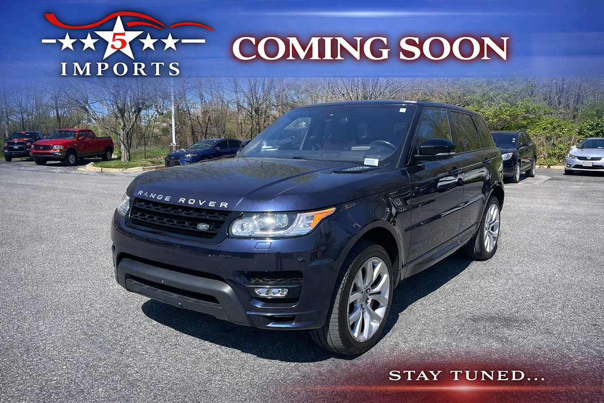 2016 Land Rover Range Rover Sport Autobiography