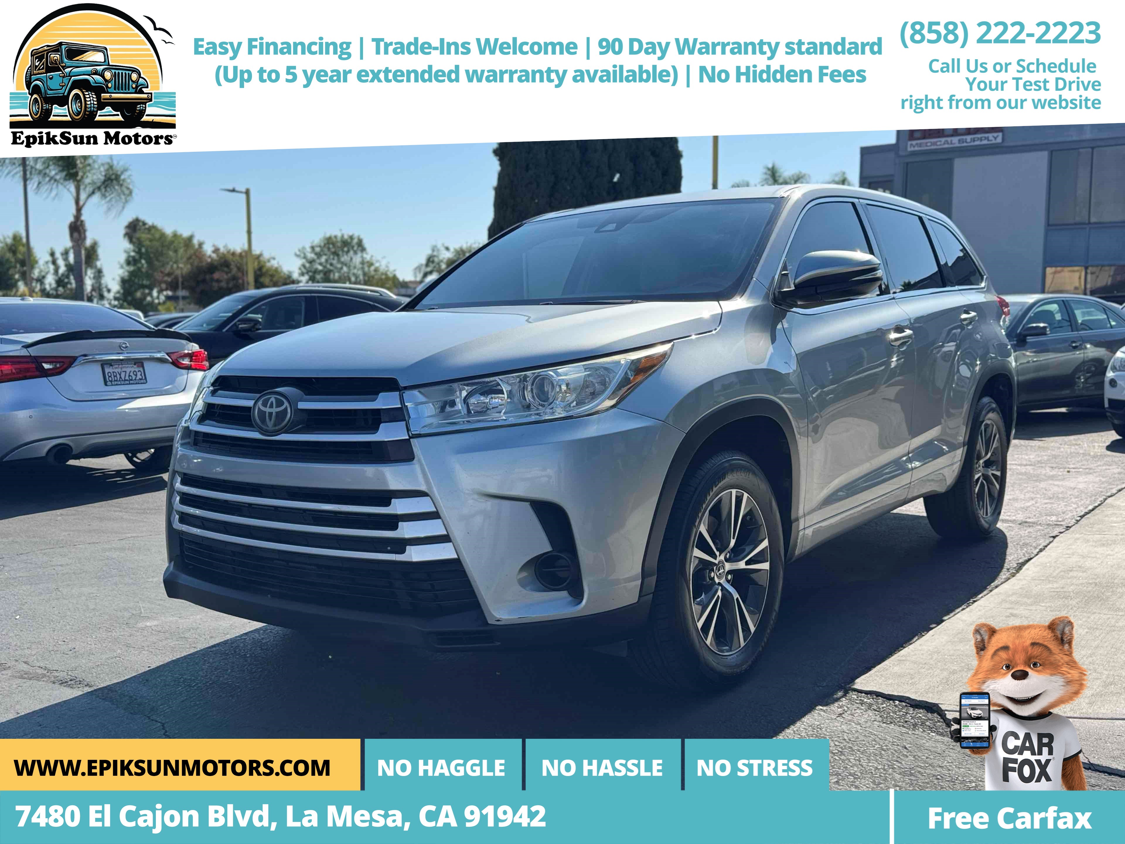 2017 Toyota Highlander LE's photo