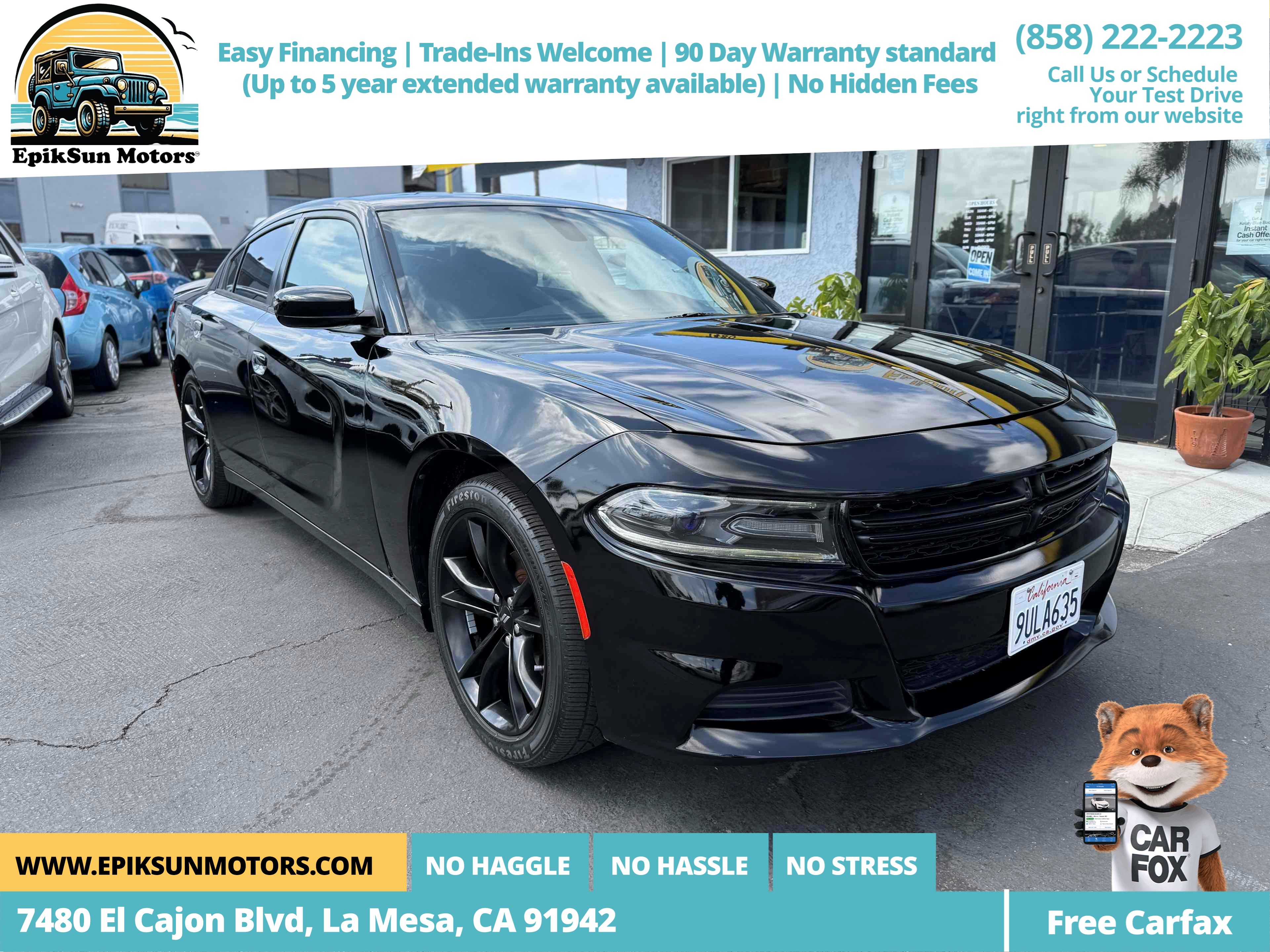 2018 Dodge Charger SXT's photo