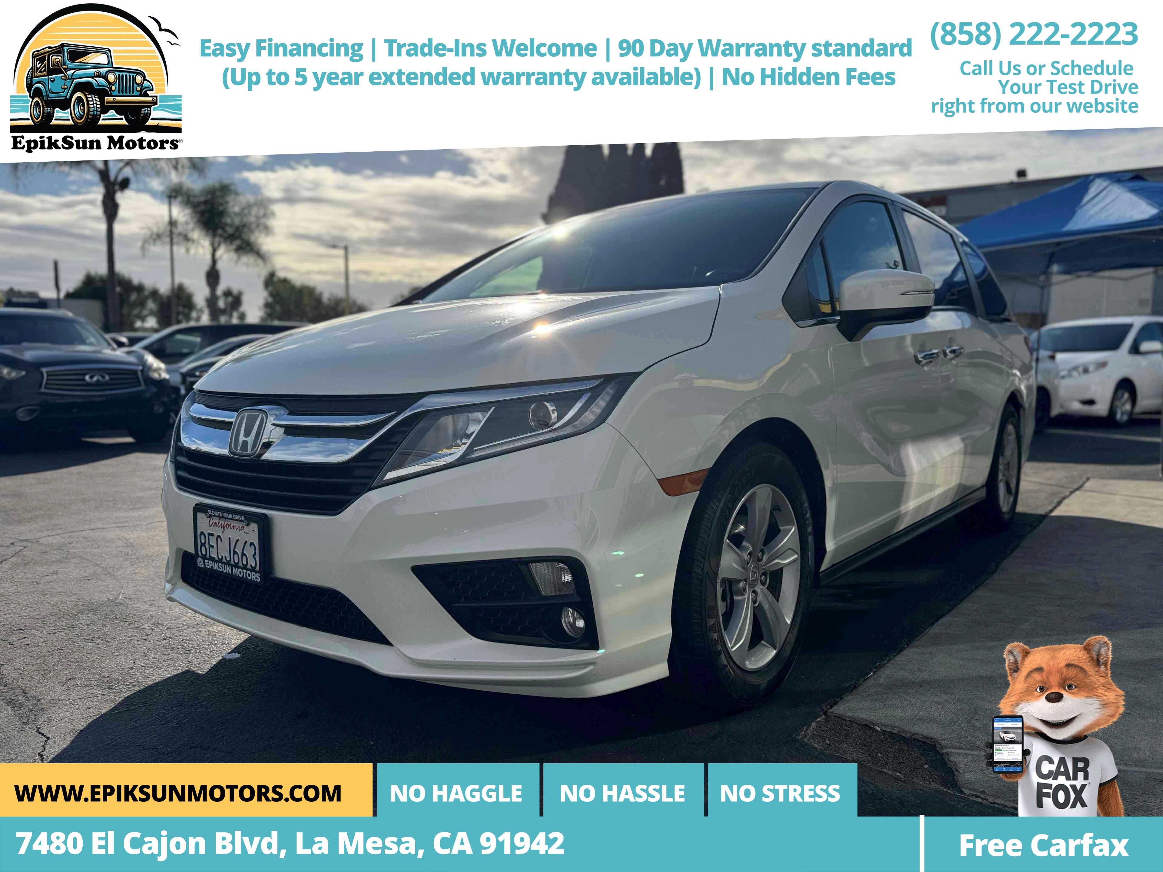 2019 Honda Odyssey EX-L's photo