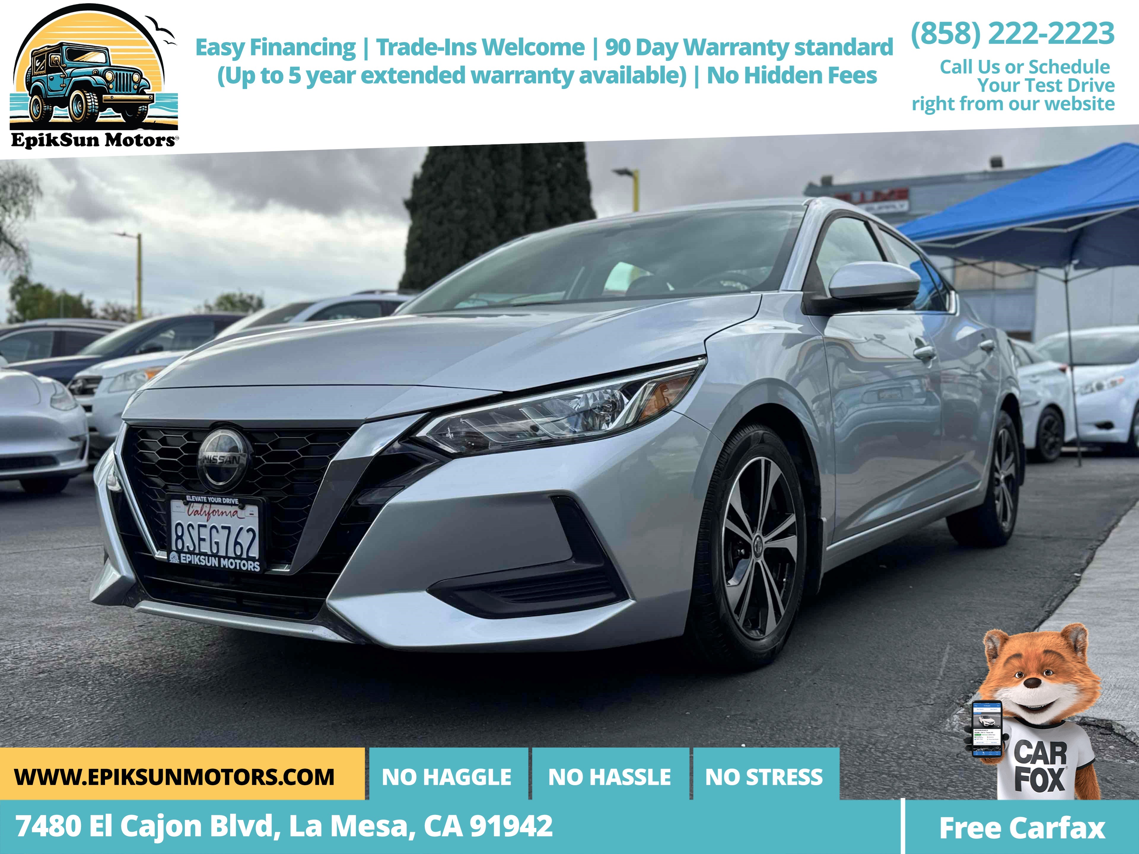 2020 Nissan Sentra SV's photo