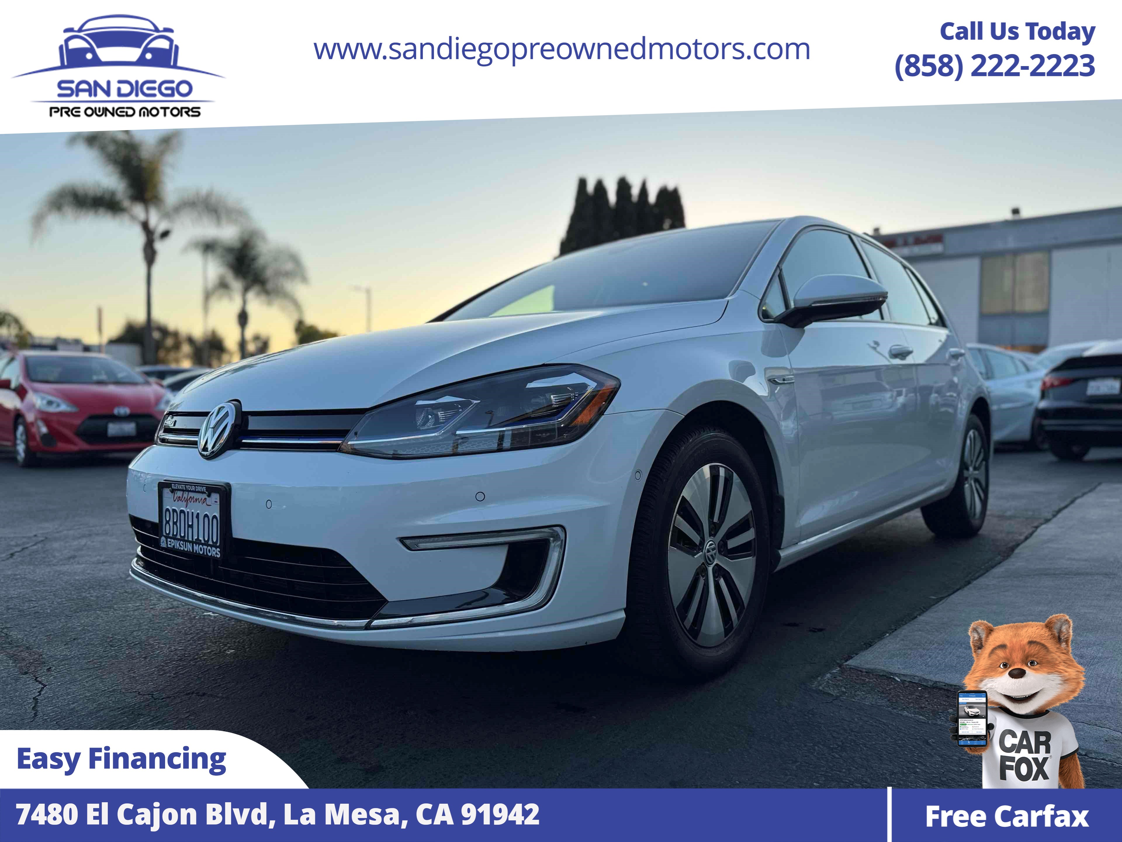 2017 Volkswagen e-Golf e-Golf SEL Premium's photo