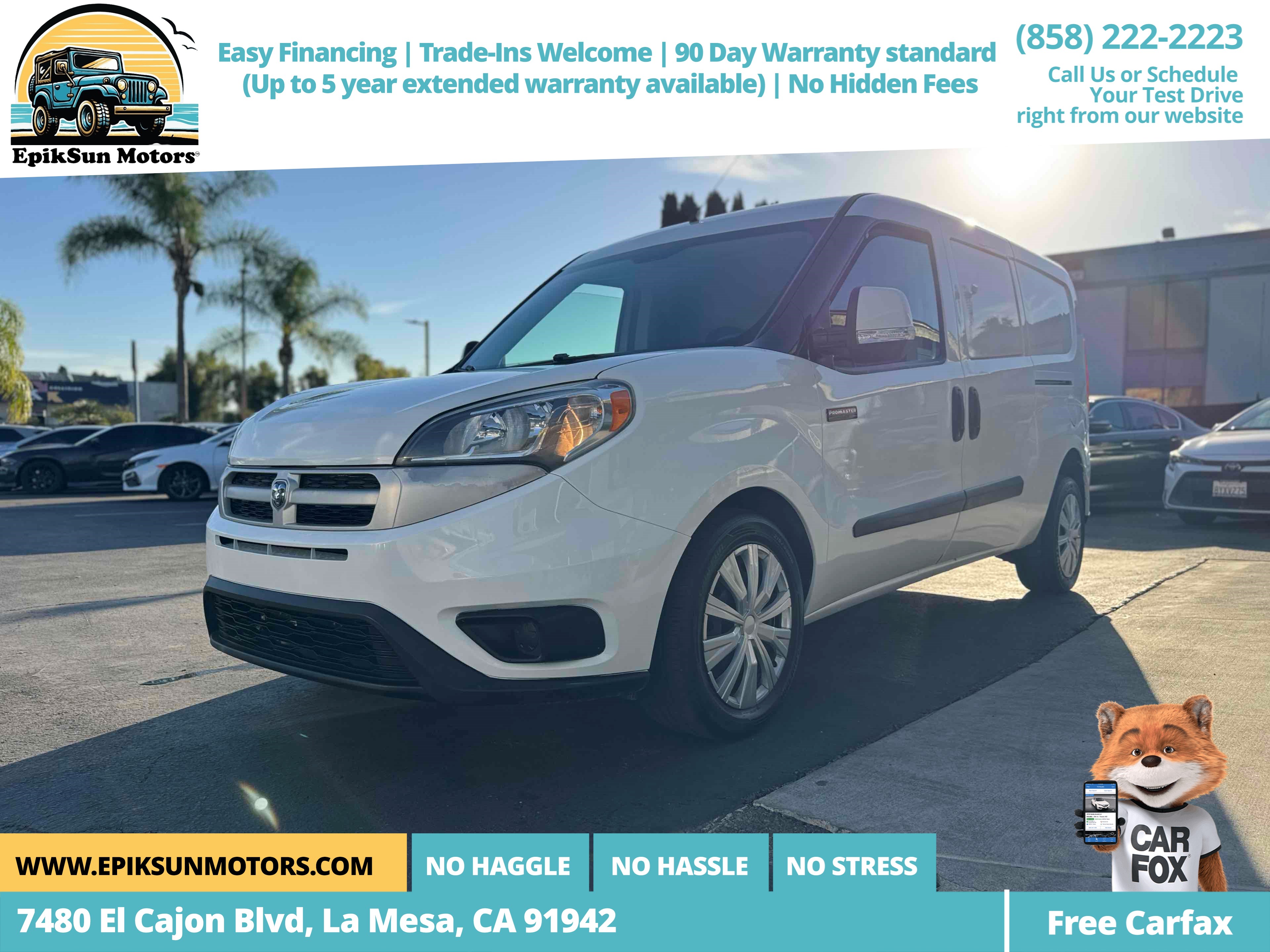 2017 RAM Promaster City SLT