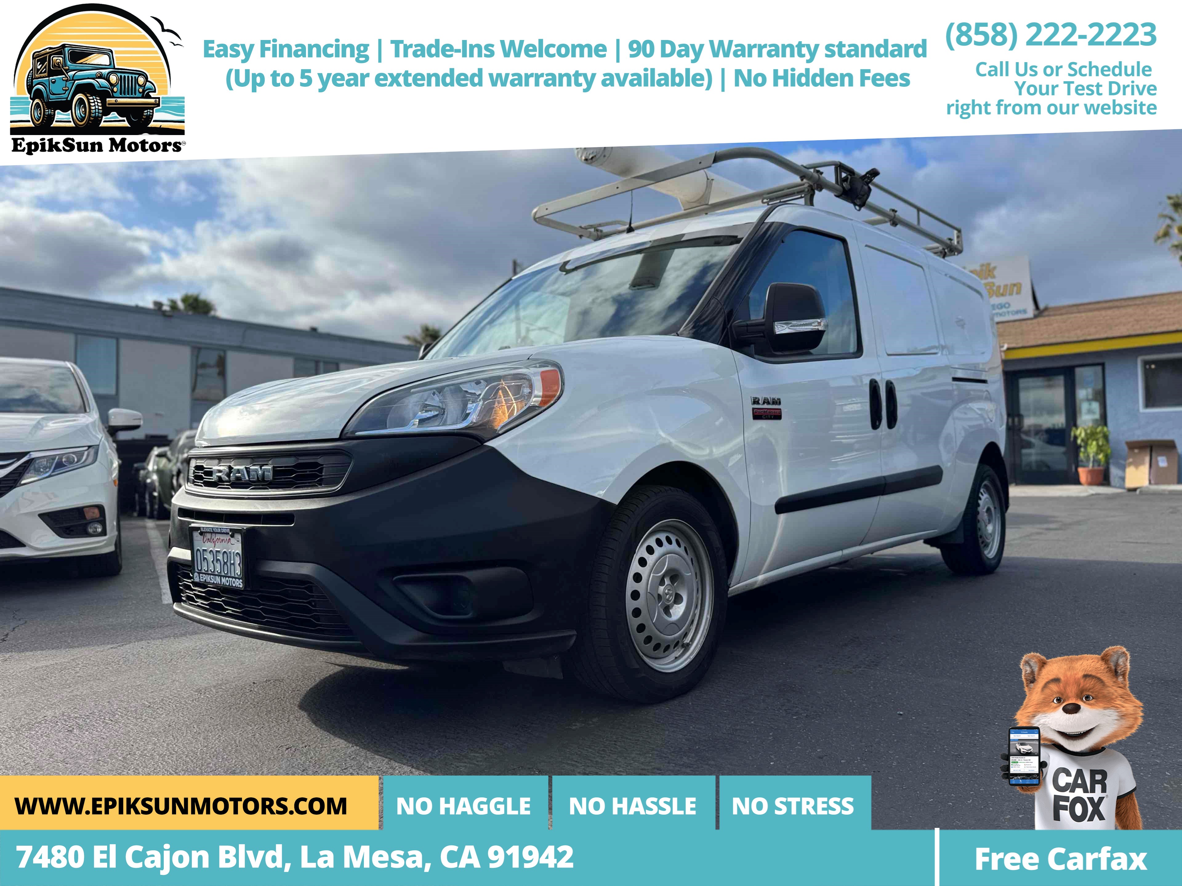 2021 RAM Promaster City Tradesman