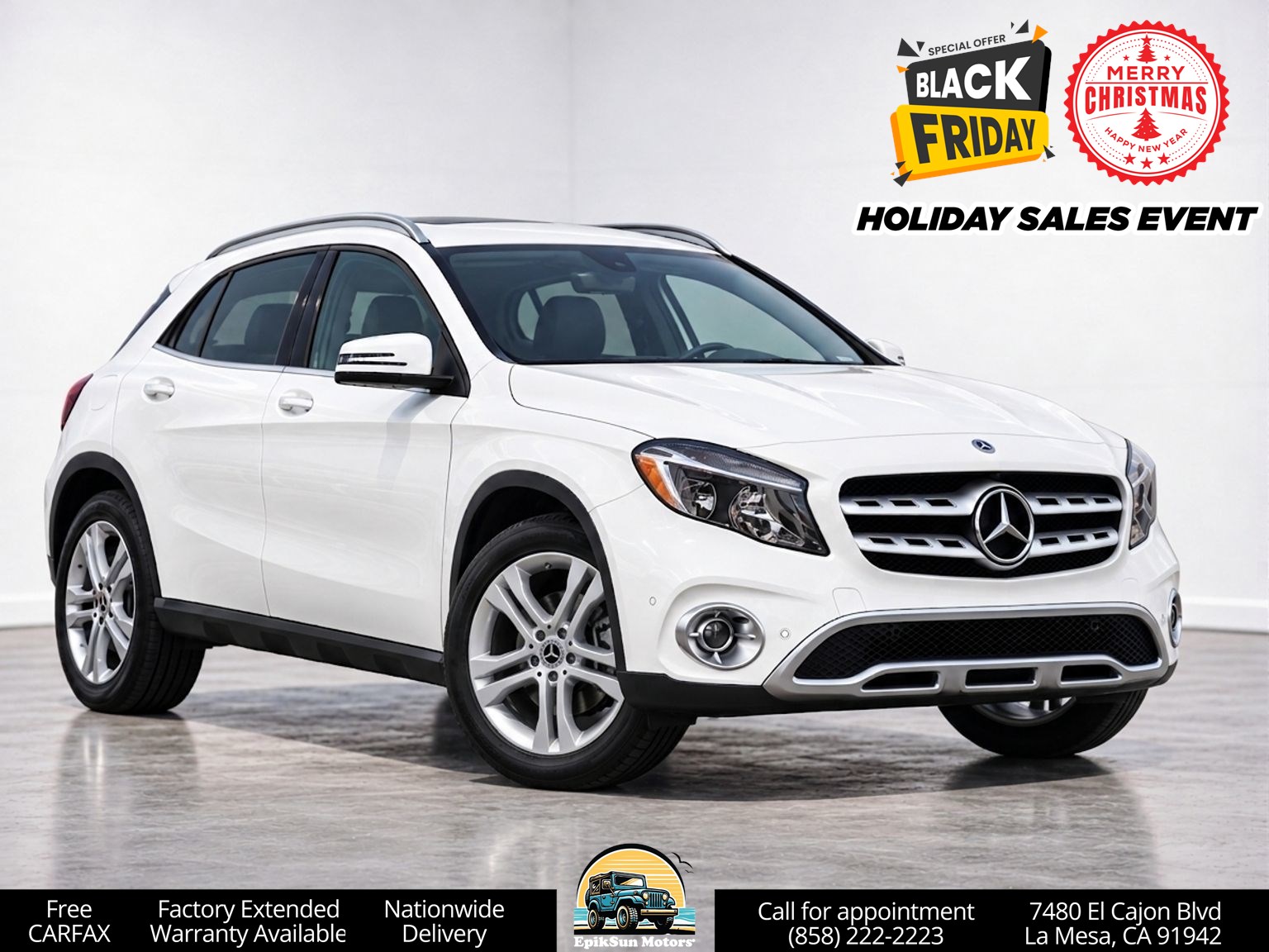 2018 Mercedes-Benz GLA-Class GLA250