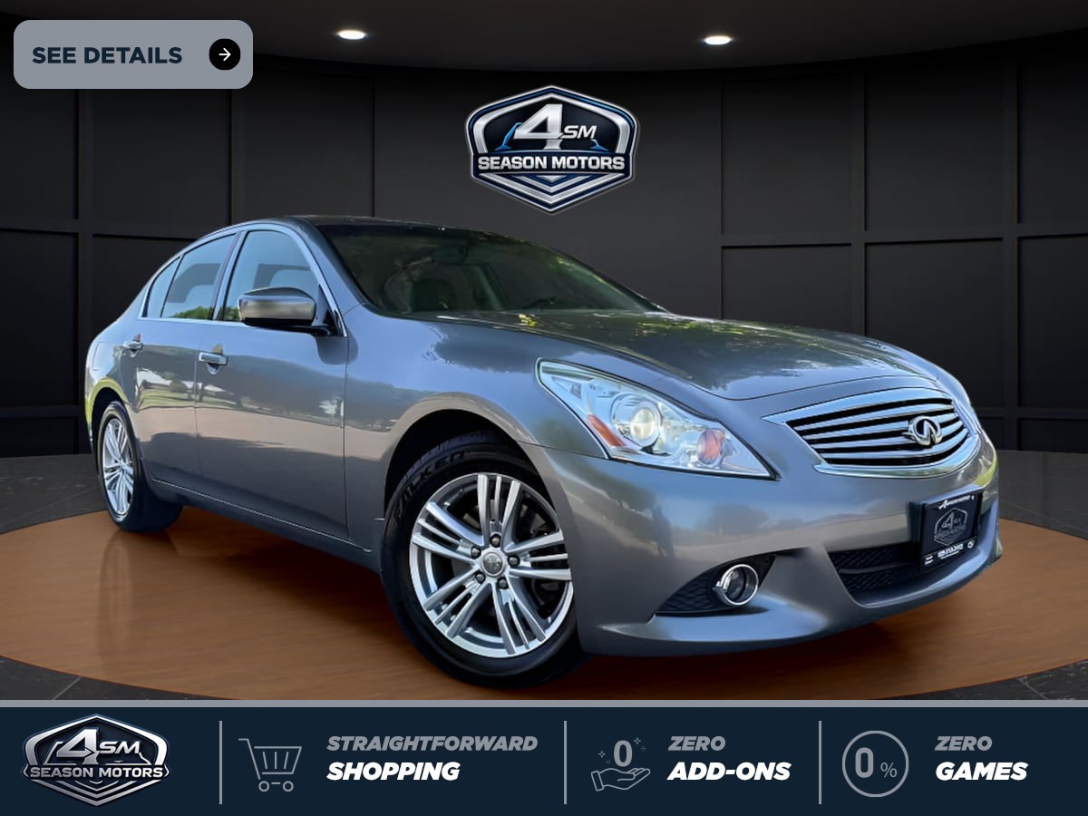 2010 INFINITI G Sedan
