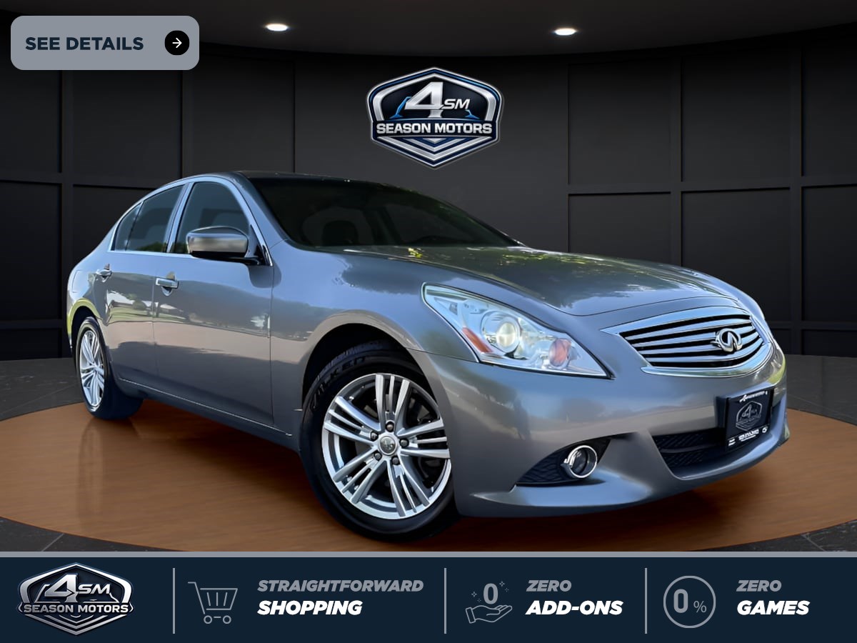 2010 INFINITI G Sedan