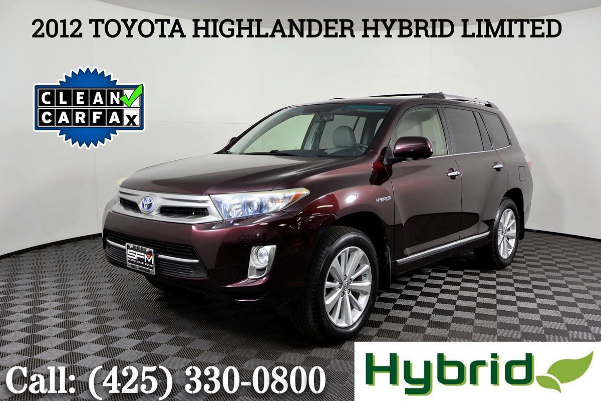 2012 Toyota Highlander Limited Hybrid