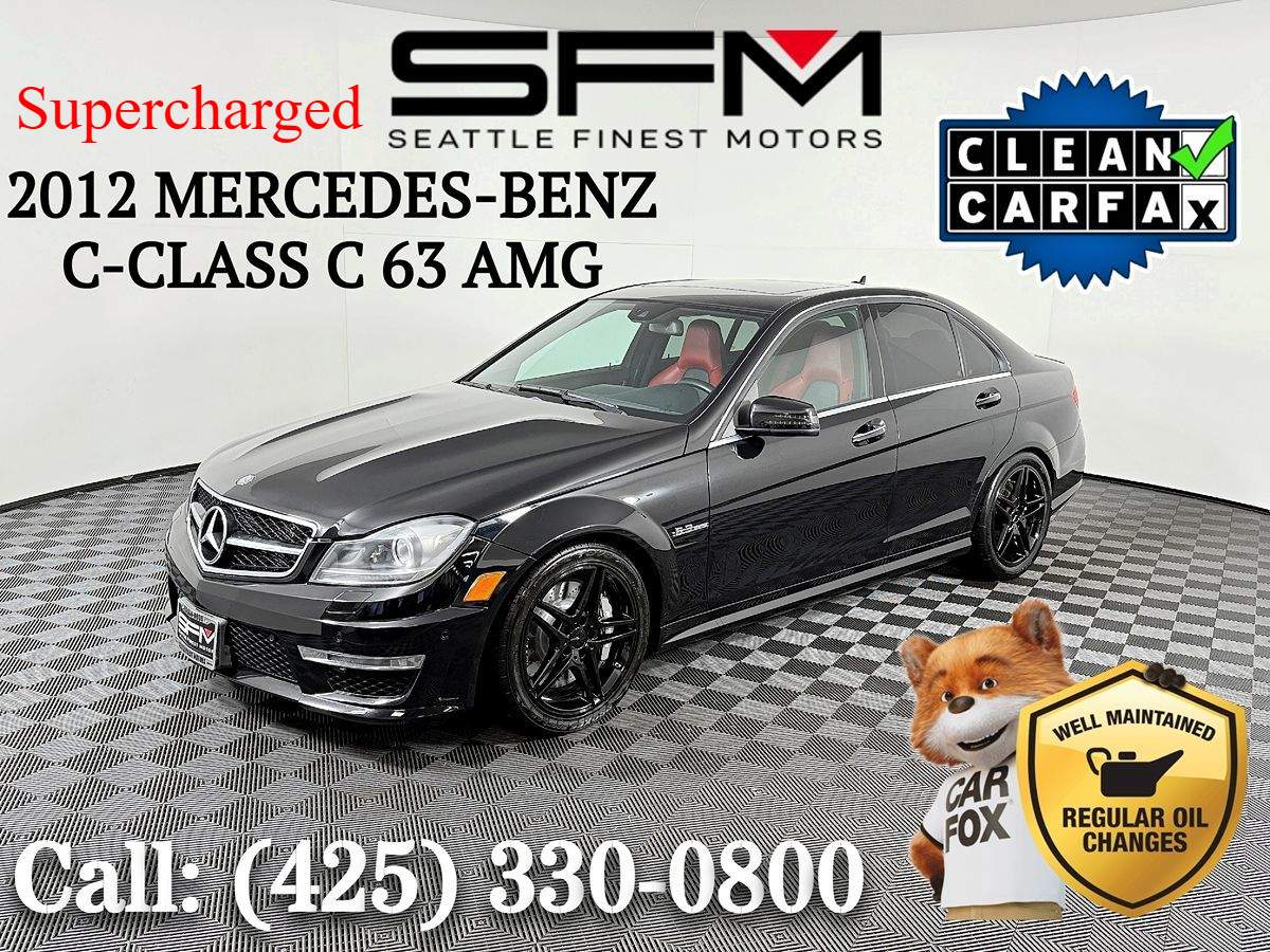 2012 Mercedes-Benz C-Class C63 AMG