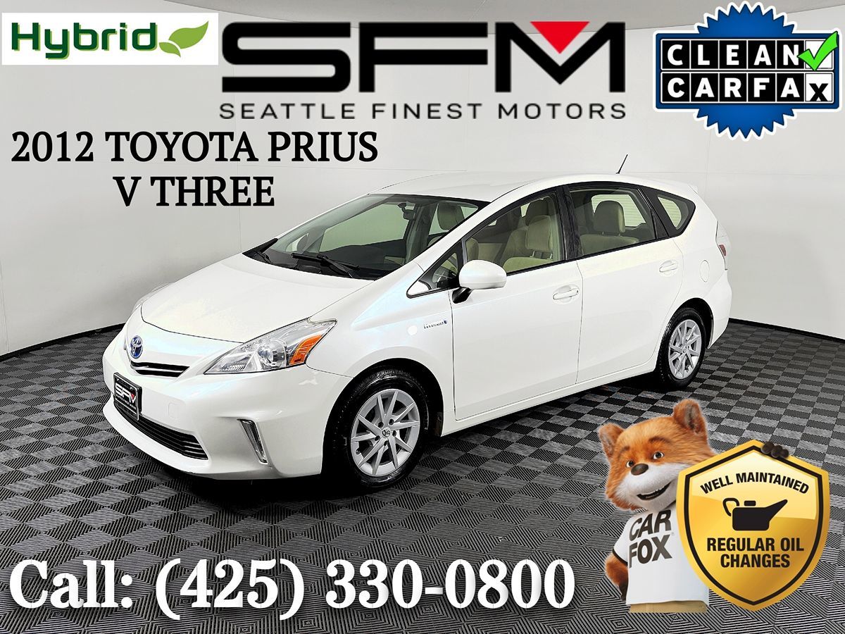2012 Toyota Prius v Three