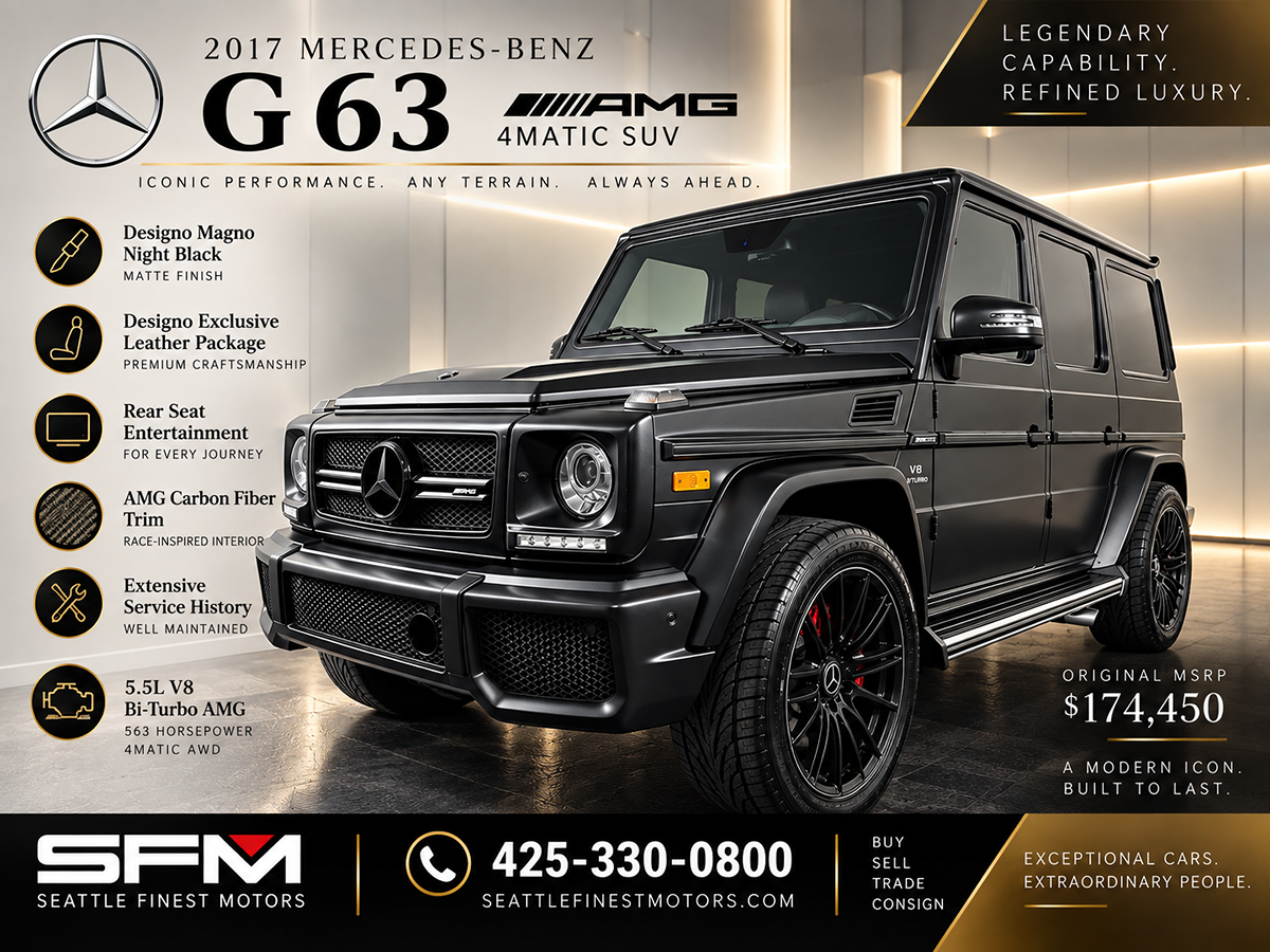 2017 Mercedes-Benz G-Class