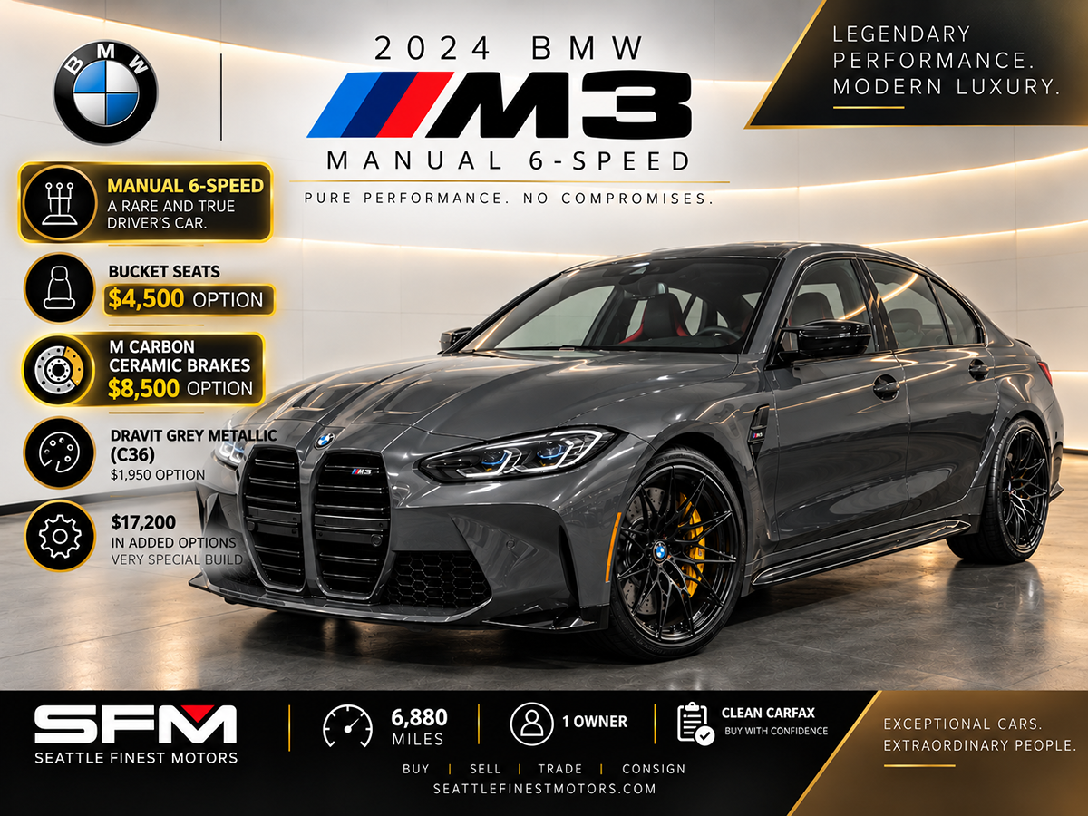 2024 BMW M3 Sedan