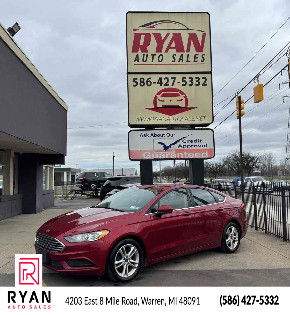 2018 Ford Fusion SE's photo